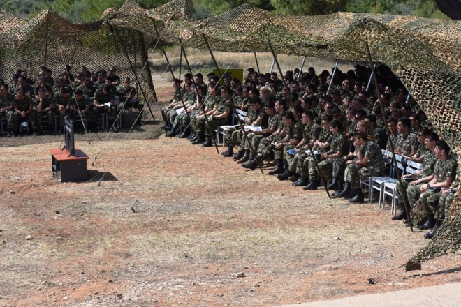 Η επιχειρησιακή δοκιμή με τη μέθοδο της Δυναμικής Αναπαράστασης ενός σύγχρονου πεδίου μάχης, αποτελεί μία καινοτομία στην εκπαίδευση των νέων Αξιωματικών του Στρατού Ξηράς.