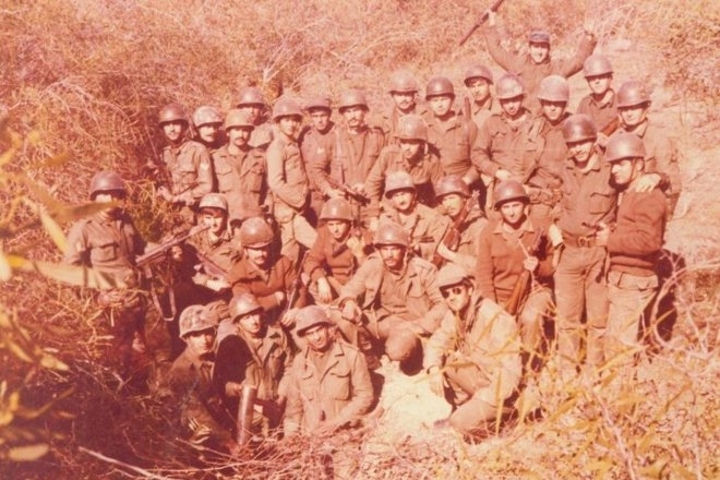 Οι άνδρες του Λόχου Βαρέων Όπλων της ΕΛΔΥΚ το 1974.