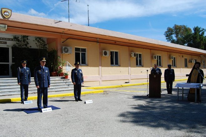 Τελετή παράδοσης - παραλαβής της Διοίκησης της ΥΑΕ, από τον Σμήναρχο (Ι) Δημήτριο Μάνο στον Σμήναρχο (Ι) Λουκά Γιαννάκη. Τελετή παράδοσης - παραλαβής της Διοίκησης της ΥΑΕ, από τον Σμήναρχο (Ι) Δημήτριο Μάνο στον Σμήναρχο (Ι) Λουκά Γιαννάκη.