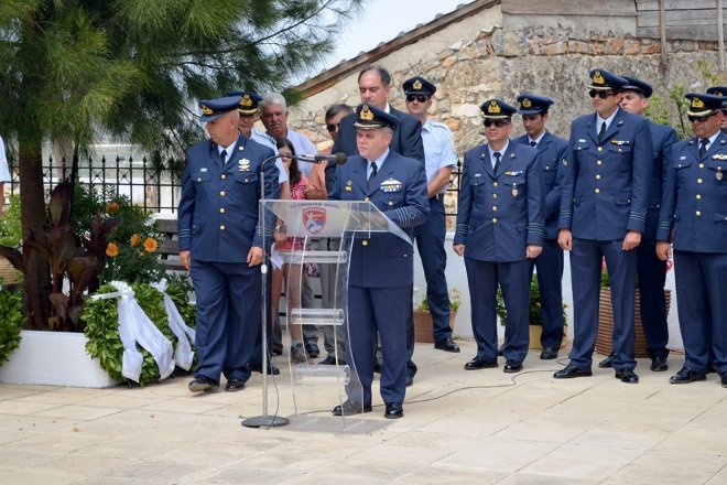 Εκδηλώσεις για τον πεσόντα Αεροπόρο Ανθυποσμηναγο (Ι) Κωνσταντίνο Κραββαρτόγιαννο.
