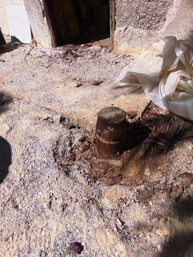 12-8-2014 Καταστροφή Βλήματος ΠΒ HE 155 χιλ. άνευ πυροδοτικού μηχανισμού στη ν. Ίο.