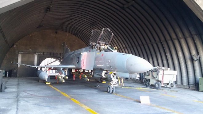 Η 338 Μοίρα Διώξεως - Βομβαρδισμού που εκτέλεσε τις βολές με τη χρήση βομβών γενικής χρήσεως Mk-82, απέδειξε για μια ακόμα φορά το υψηλό επίπεδο εκπαίδευσης και ετοιμότητας της ΠΑ.