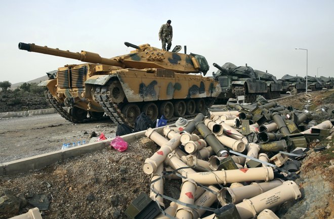 turkish tanks afrin