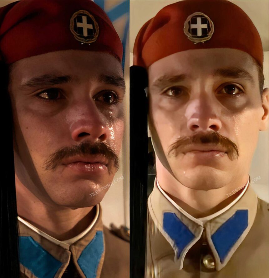 Γεμάτη συγκίνηση ήταν για έναν Εύζωνα της Προεδρικής Φρουράς η τελευταία του υπηρεσία.