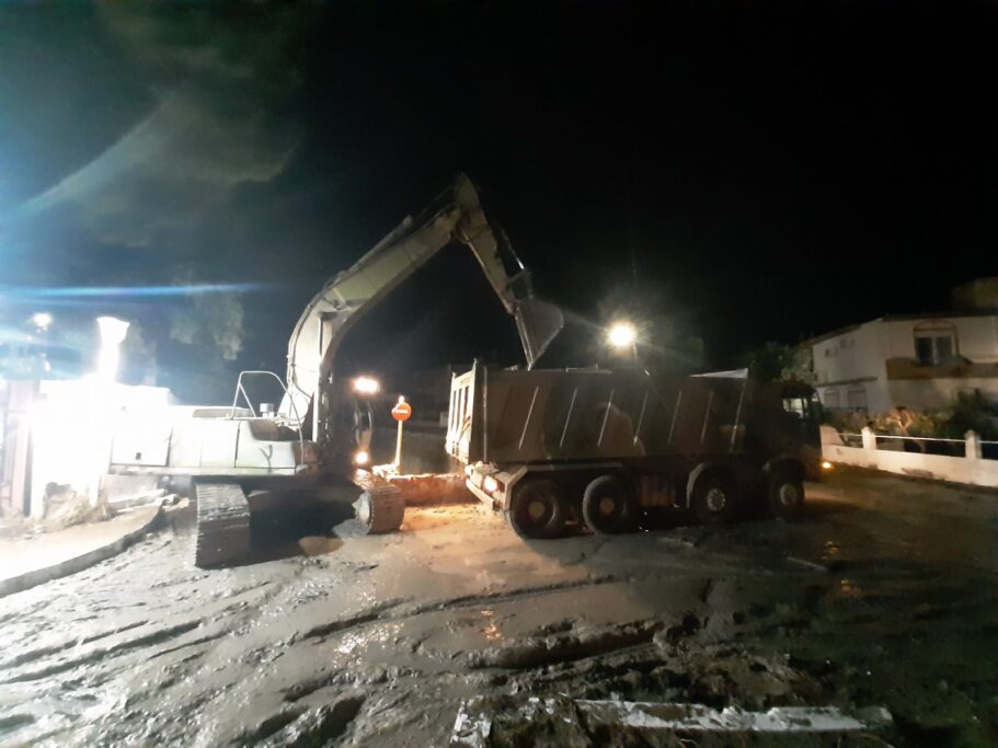 Σημαντική ήταν για μία ακόμα φορά η συνδρομή των Ενόπλων Δυνάμεων στην αντιμετώπιση των συνεπειών της κακοκαιρίας «BORA».