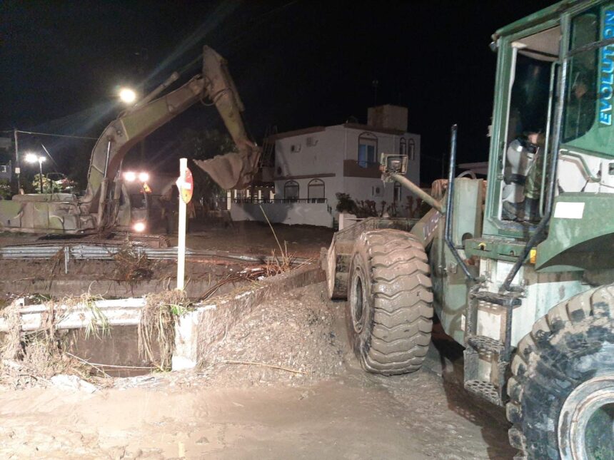 Σημαντική ήταν για μία ακόμα φορά η συνδρομή των Ενόπλων Δυνάμεων στην αντιμετώπιση των συνεπειών της κακοκαιρίας «BORA».