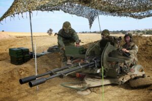Τα ρυμουλκούμενα α/α οπλικά συστήματα που διαθέτουν τα Τάγματα Εθνοφυλακής δεν έχουν καμία τύχη στο σύγχρονο πεδίο της μάχης.
