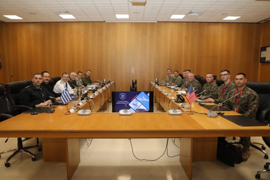 Συζητήθηκαν το πλαίσιο συνεκπαίδευσης των U.S Marine Corps (USMC) στην Ελλάδα και η στενής συνεργασία μεταξύ των Δυνάμεων Ειδικών Επιχειρήσεων των δύο χωρών.