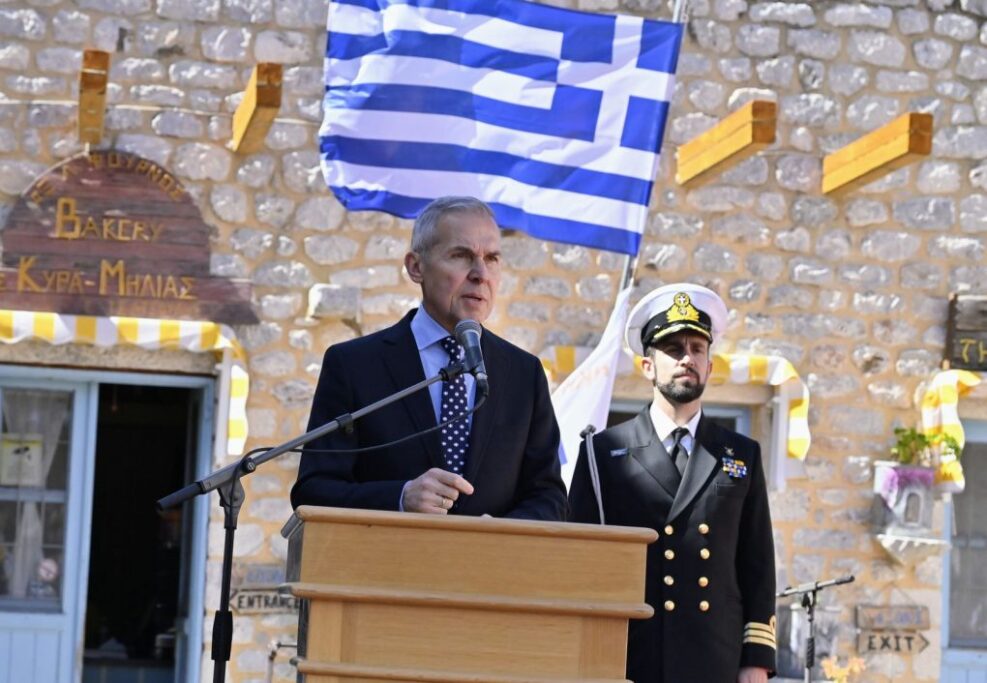 Παρουσία του νέου υφυπουργού Εθνικής Άμυνας Θανάση Δαβάκη και του Αρχηγού ΓΕΕΘΑ, ο δήμος Ανατολικής Μάνης τίμησε την ιστορική επέτειο.