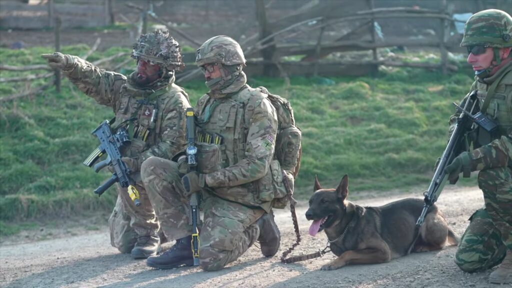 british army greek army