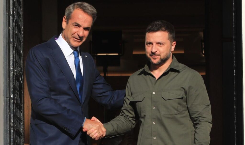 Μητσοτάκης Ζελένσκι