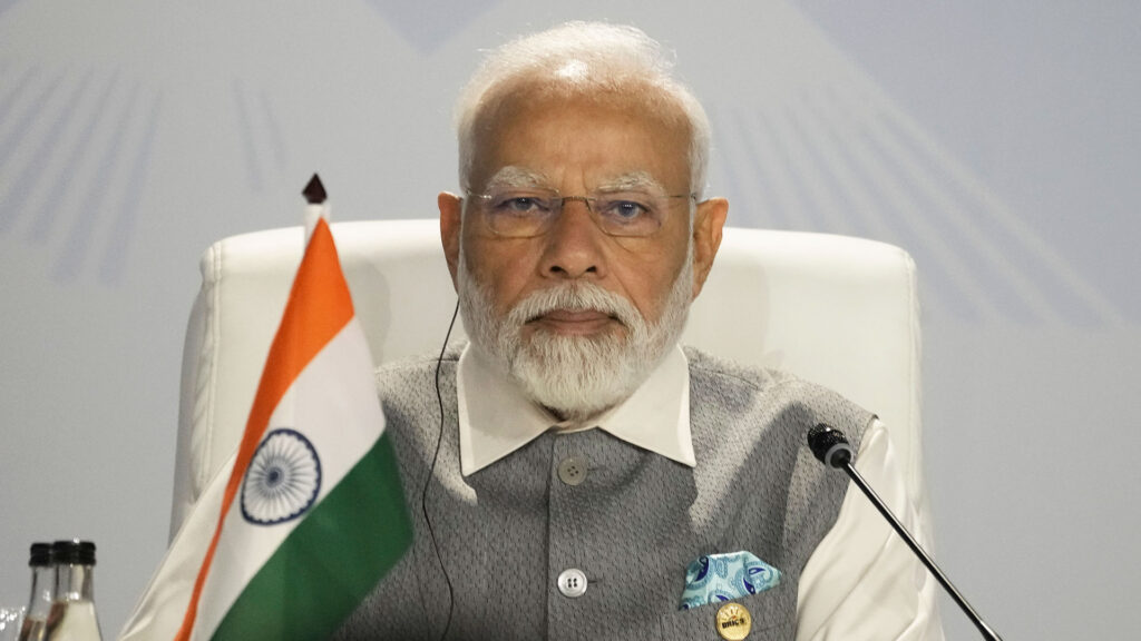 Ο πρωθυπουργός της Ινδίας, Ναρέντρα Μόντι