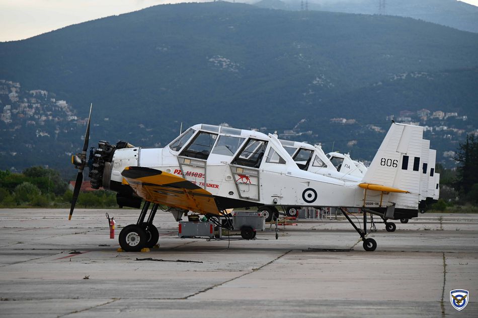 Ο Υποπτέραρχος (Ι) Β. Μπρούμας, επισκέφθηκε την 359 ΜΑΕΔΥ ενόψει της έναρξης της πυροσβεστικής περιόδου και πέταξε με αεροσκάφος της Μοίρας.