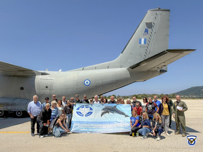 Η αποστολή αποτυπώνει την κοινωνική προσφορά της Πολεμικής Αεροπορίας για την ενίσχυση της υγειονομικής κάλυψης σε απομακρυσμένες περιοχές.