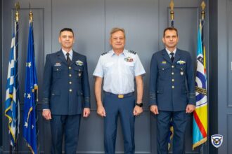 Παράδοση – παραλαβή των καθηκόντων του Εκπροσώπου Τύπου στο Γενικό Επιτελείο Αεροπορίας.