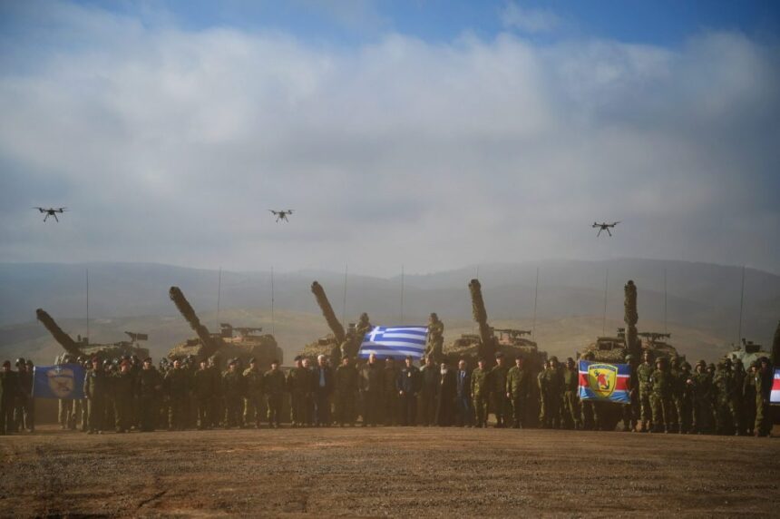 H τελική φάση των ΤΑΜΣ πραγματοποιήθηκε στο Πεδίο Βολής και Ασκήσεων «Αετός» στον Έβρο, με δοκιμές ελληνικών αμυντικών συστημάτων.