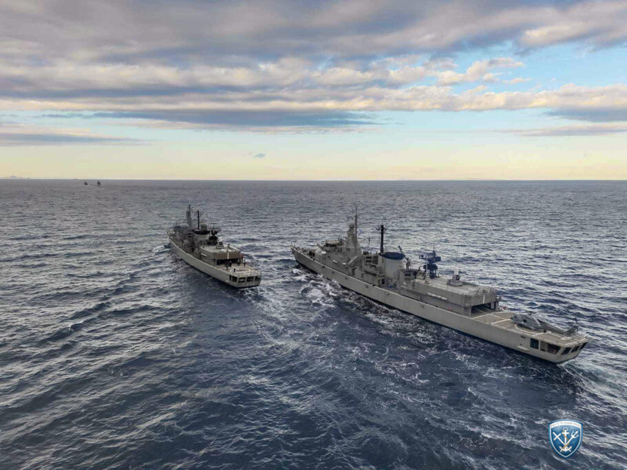 Η Άσκηση «ΑΣΤΡΑΠΗ 1/26» από το Πολεμικό Ναυτικό διεξήχθη στην ευρύτερη θαλάσσια περιοχή του Μυρτώου πελάγους και κεντρικού Αιγαίου.