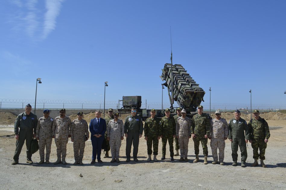 Η αποστολή της πυροβολαρχίας κατευθυνόμενων βλημάτων Patriot PAC-3 της 350 Πτέρυγας Κατευθυνομένων Βλημάτων στη Σαουδική Αραβία.